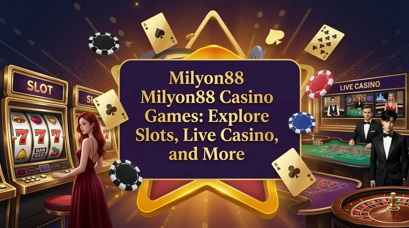 Milyon88 Casino Games: Explore Slots, Live Casino, and More